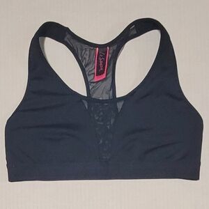 LaSenza ~ Medium Black Sports Bra With Mesh Detail